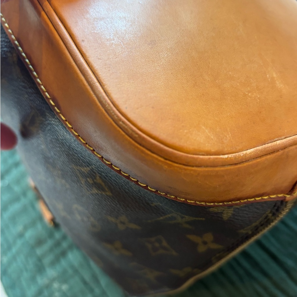 Louis Vuitton Alma Dark Brown Monogram Satchel - Picture 8 of 16